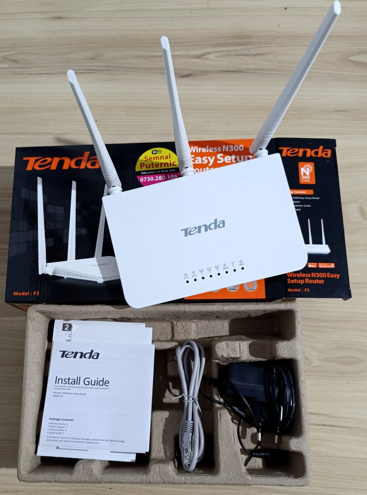 Router wireless Tenda F3