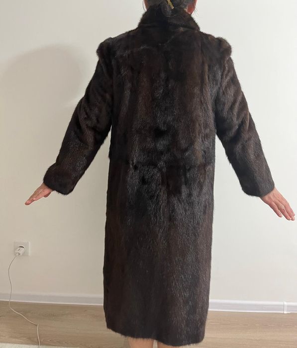 Норковая шуба натуральный