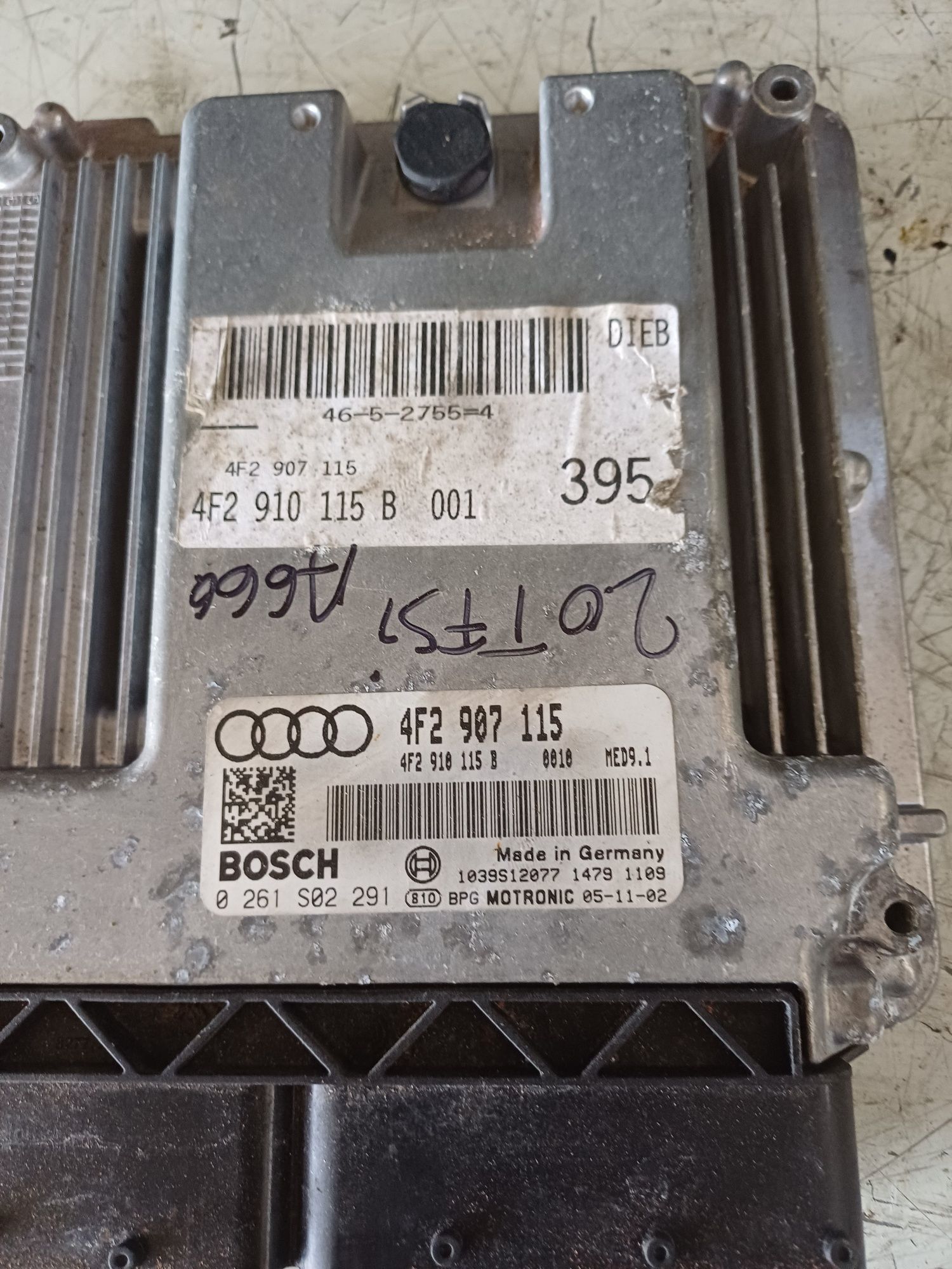 Calculator motor Audi A6 c6 2.0 TFSI 2007