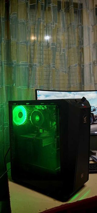 Продавам Гейм РС R5 5500/16Gb/250Gb SSD+1TB HDD/MSI GTX 1600TI/Гаранци