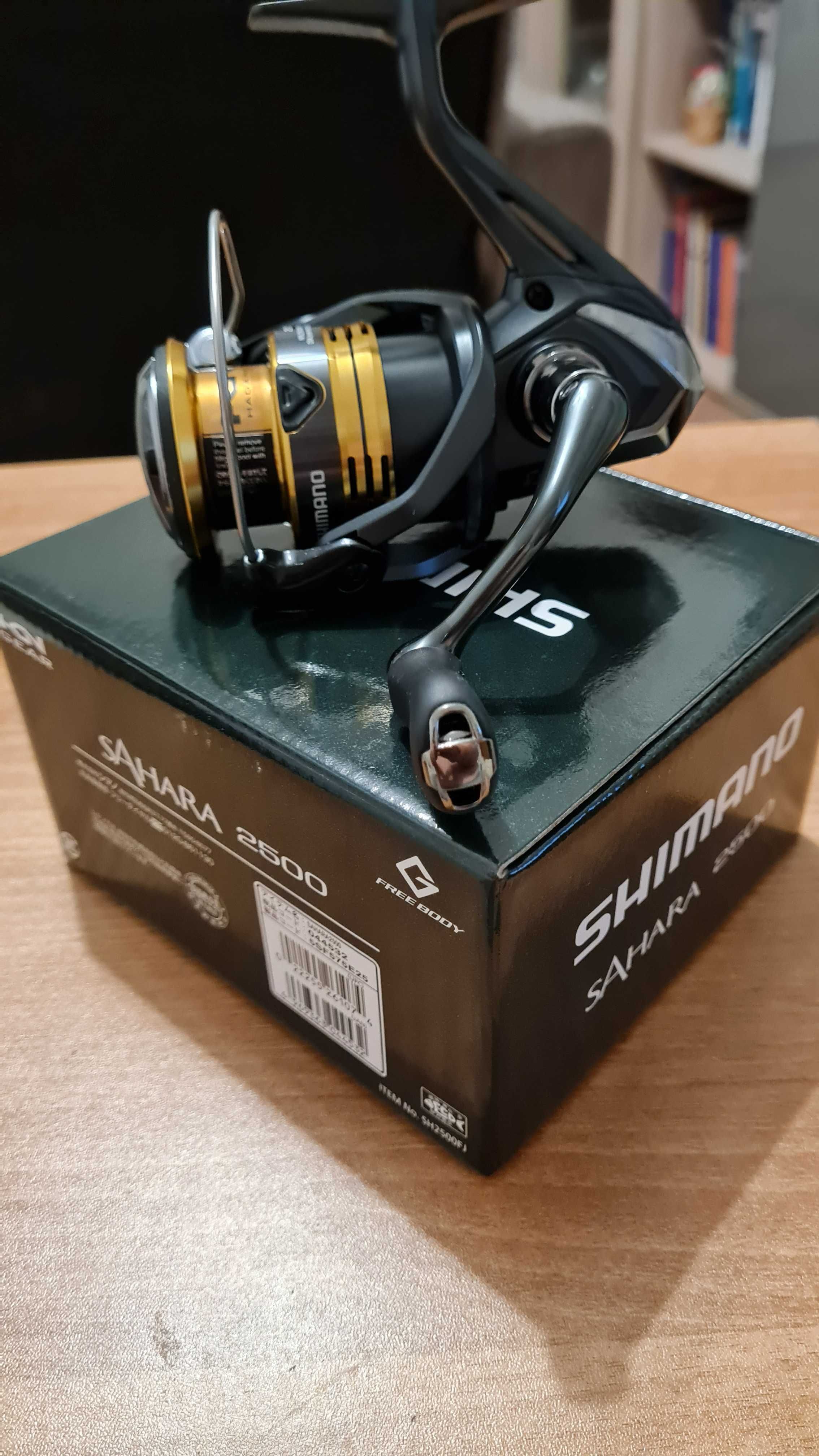 Shimano Sahara 2500 FJ + добавени лагери