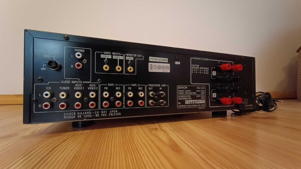 Muzica Denon PMA 500 V putere 2*80watt ,Made in Japan !