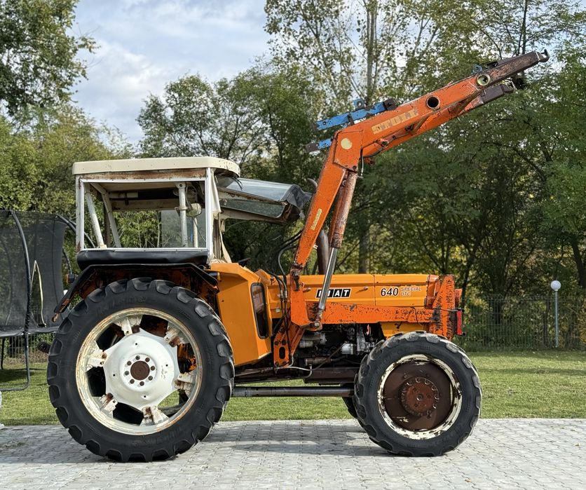 Tractor Fiat 640 DTC 4x4 cu încărcător frontal,import recent,impecabil