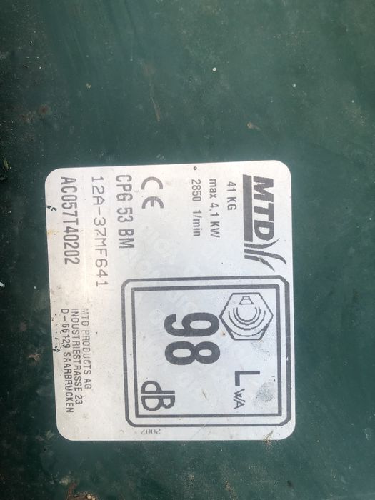 Vand cositoare gazon 6 CP