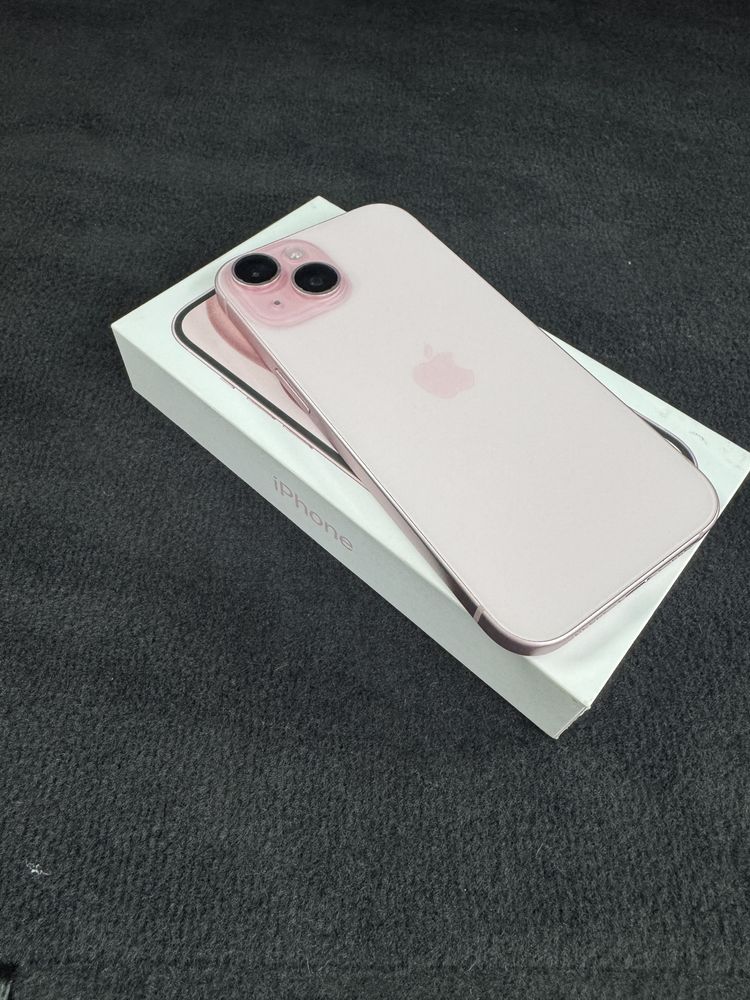 Iphone 15 Roz 128gb neverlock la cutie