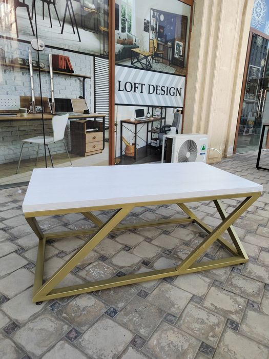 Журнальный кофейный чайний гостевой стол лофт ! Jurnal kofe mexmon  st