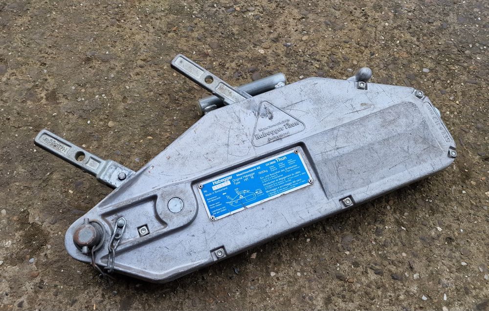 Macara HABEGGER HIT 16, troliu cablu