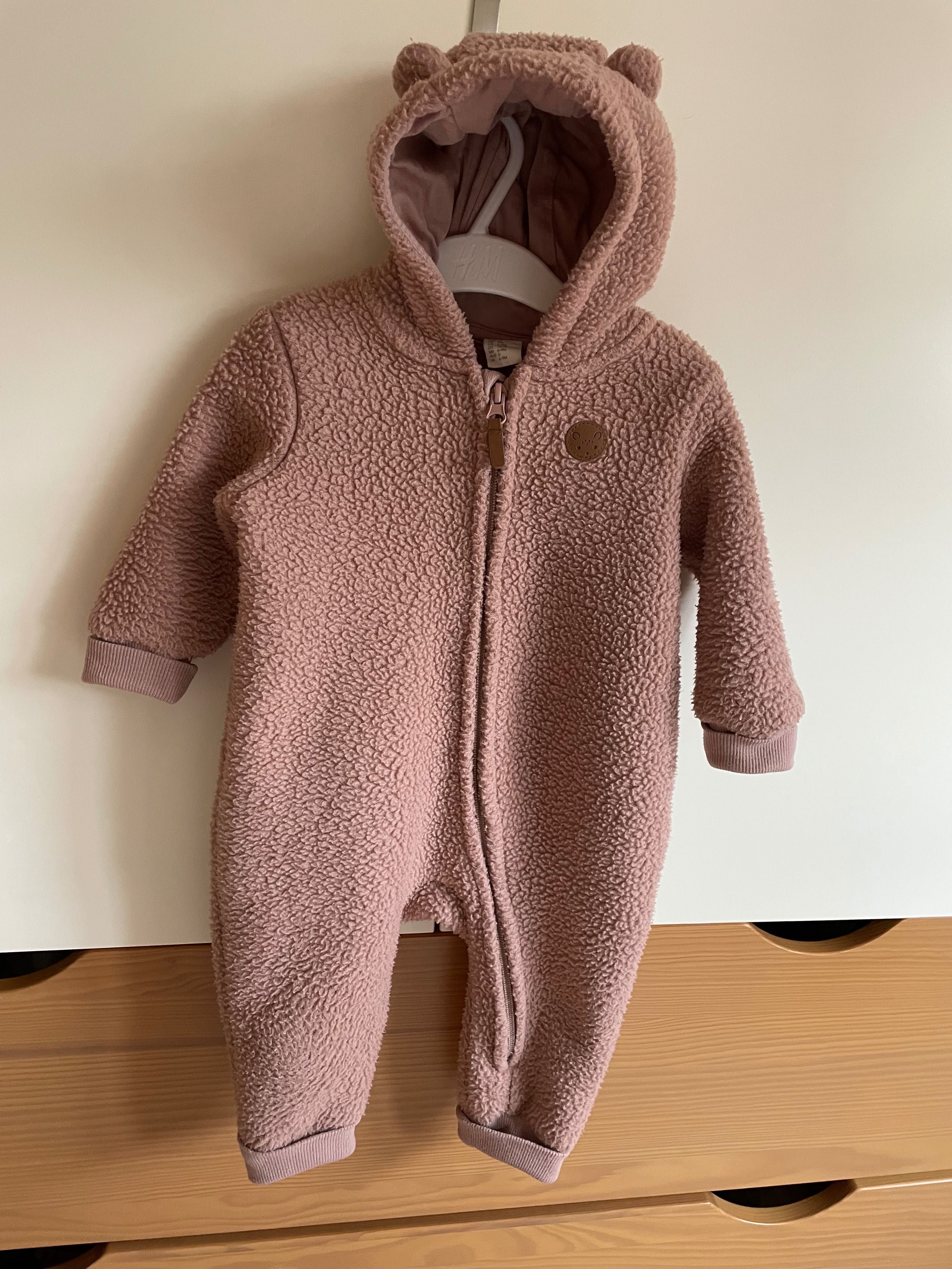 Salopeta / overall fleece, H&M marimea 74