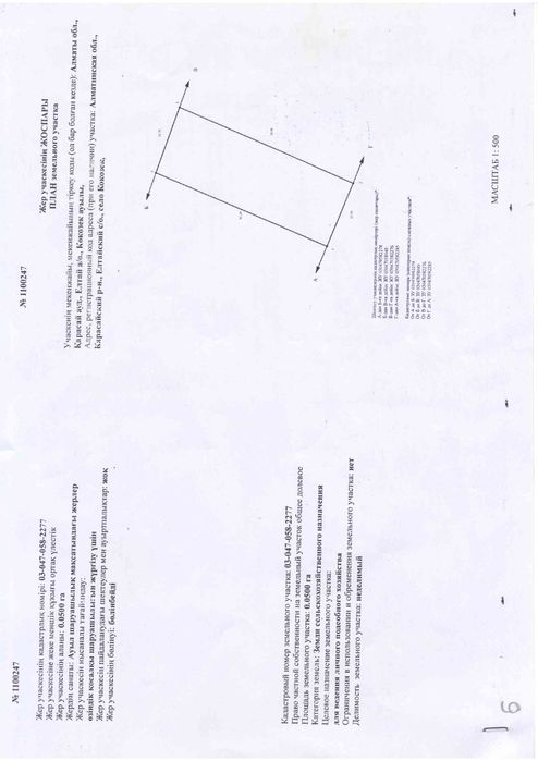 Земля находится в Жармухаммеде. Внутри БАКАД ближе к улице САЙНА.