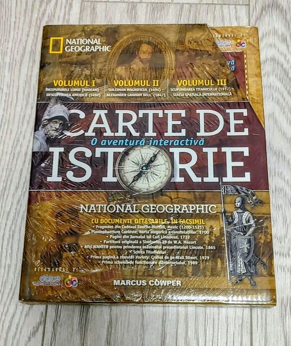 Carte de istorie - O aventura interactiva contine 3 volume
