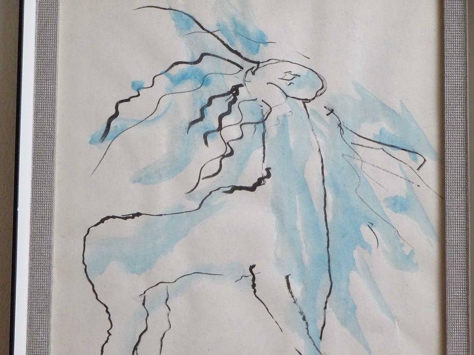 Sabin Balasa, “Cerb”|  Tablou in Tus si Culoare