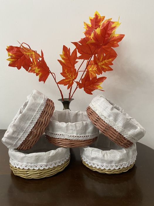 Корзинки плетеные