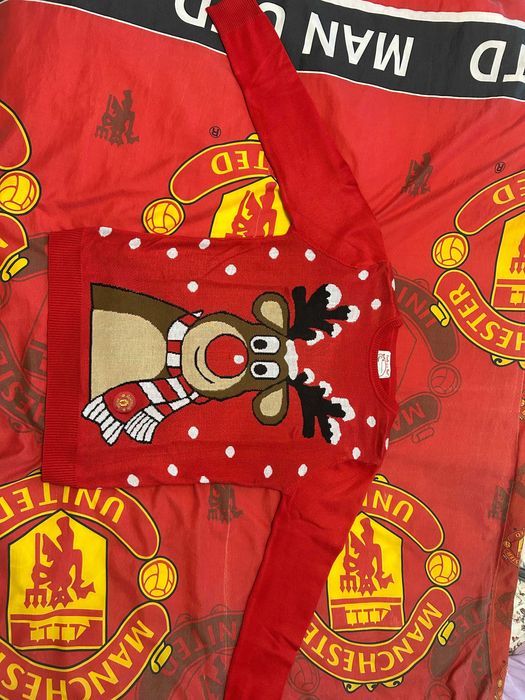 Коледен пуловер на Манчестър Юнайтед / Manchester United