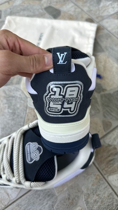 Adidasi Louis Vuitton Skate Albastrii Noi