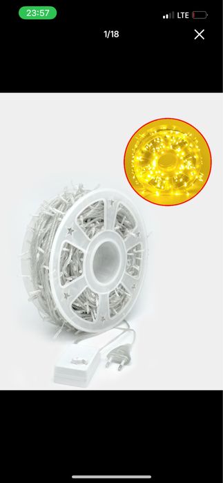 Led chiroqlari dekratsiya uchun
