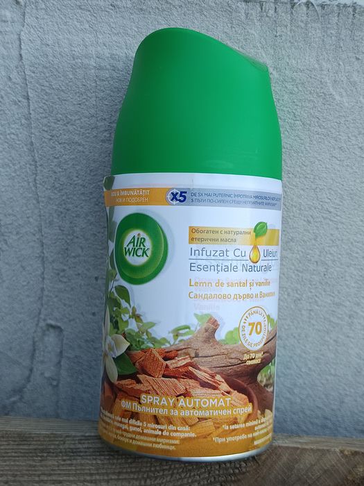 Air wick дозатор + пълнител 250мл ароматизатор