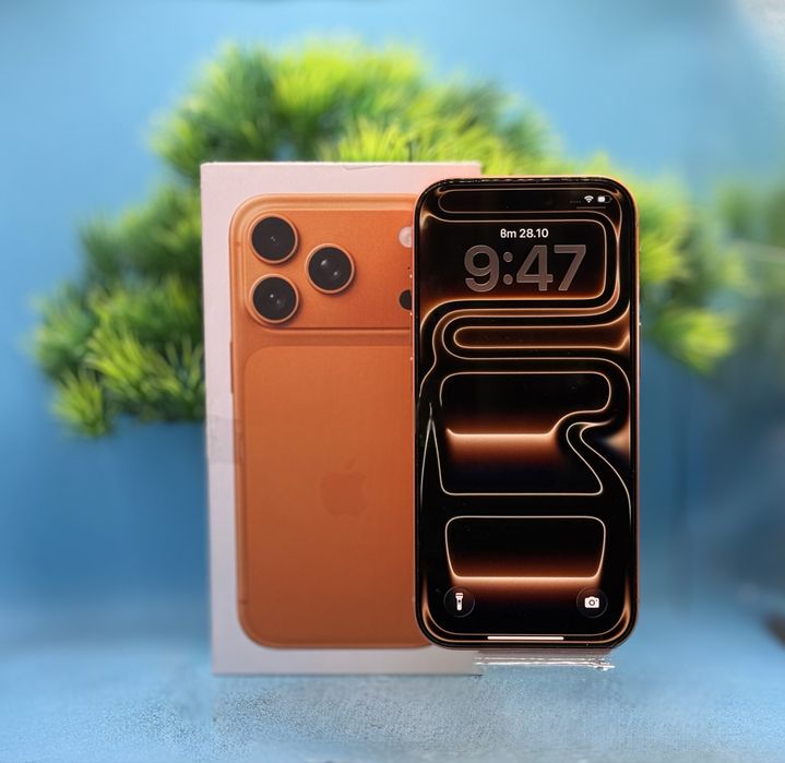 ГАРАНЦИОНЕН!!! Apple iPhone 17 Pro, 256GB, 5G, Cosmic Orange