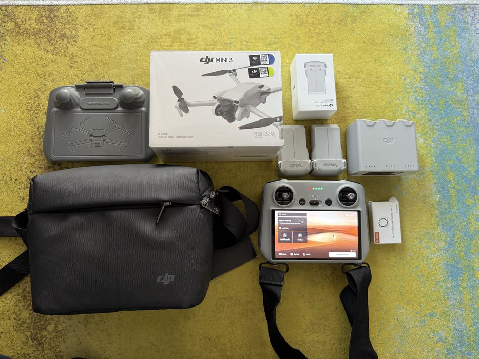 Drona Sigilata Dji Mini 3 FMC FlyMoreCombo