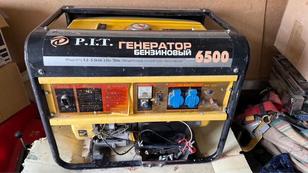 Бензиновый генератор 6500 P.I.T.