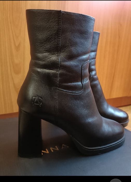 Ghete piele naturală ANNA CORI