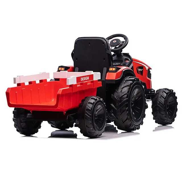 Tractoras electric cu remorca basculabila Kinderauto SX2068, RED