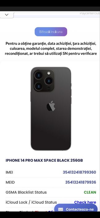 Iphone 14 Pro Max liber de retea