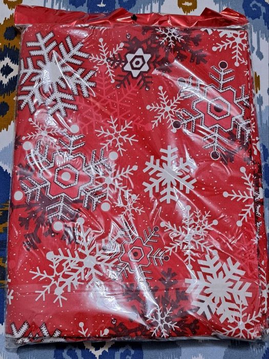 Новогодный скатерт и раннер