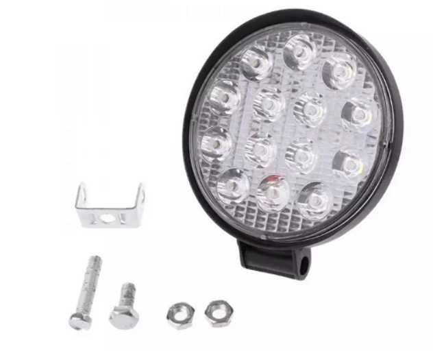 Proiector Led Auto 48w Rotund