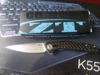Нож ZT0707, дръжка G10 и карбон