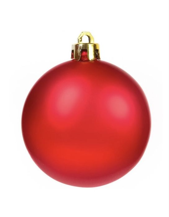 Комплект коледни топки за елха, 54 броя, 4 размер, Гланц, Мат, Блясък