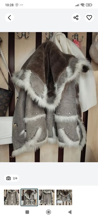 Продам детскую дублёнку