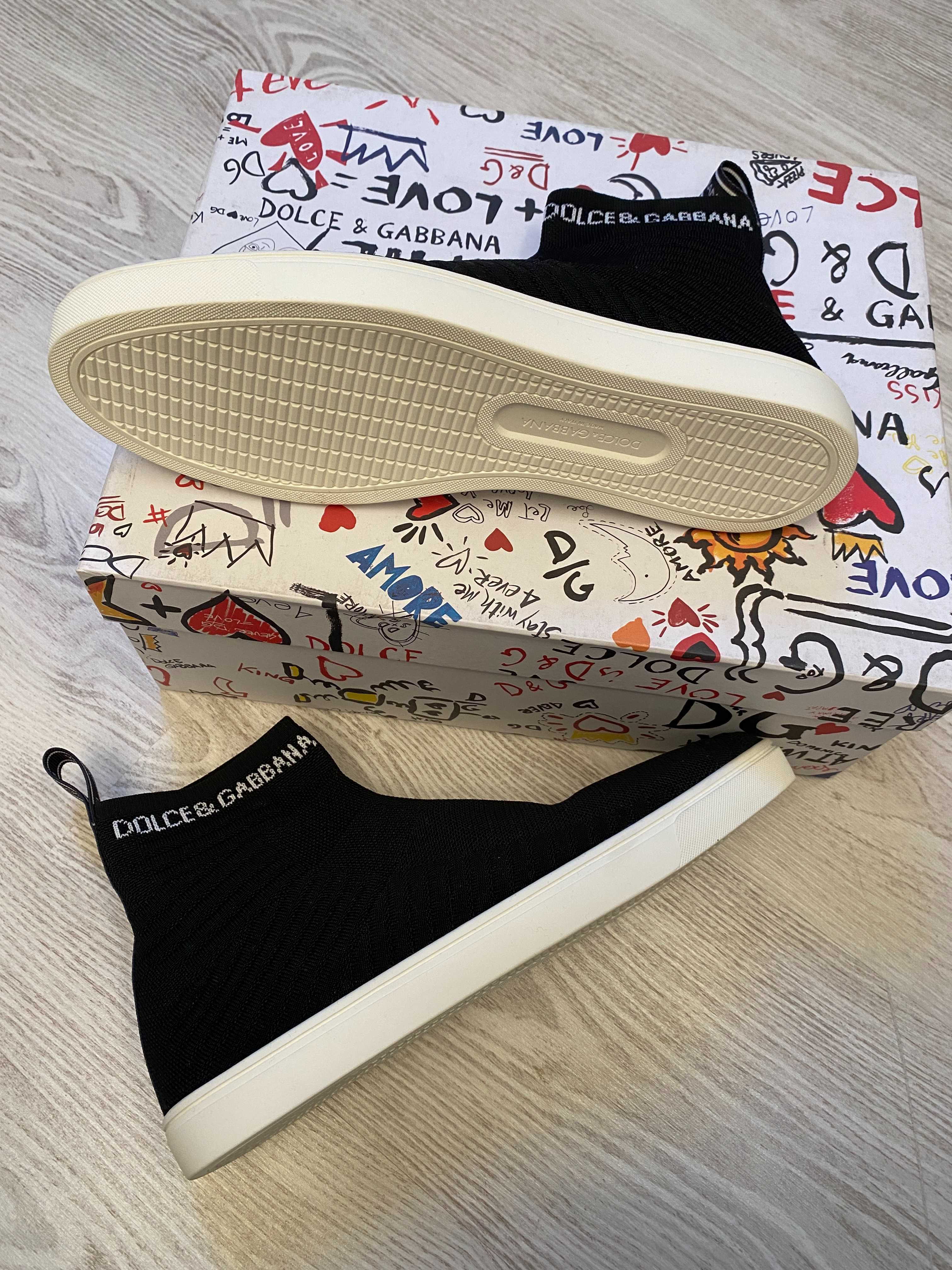 Dolce Gabbana  hi sneakers 42 si 43 model nou, originali, full box,