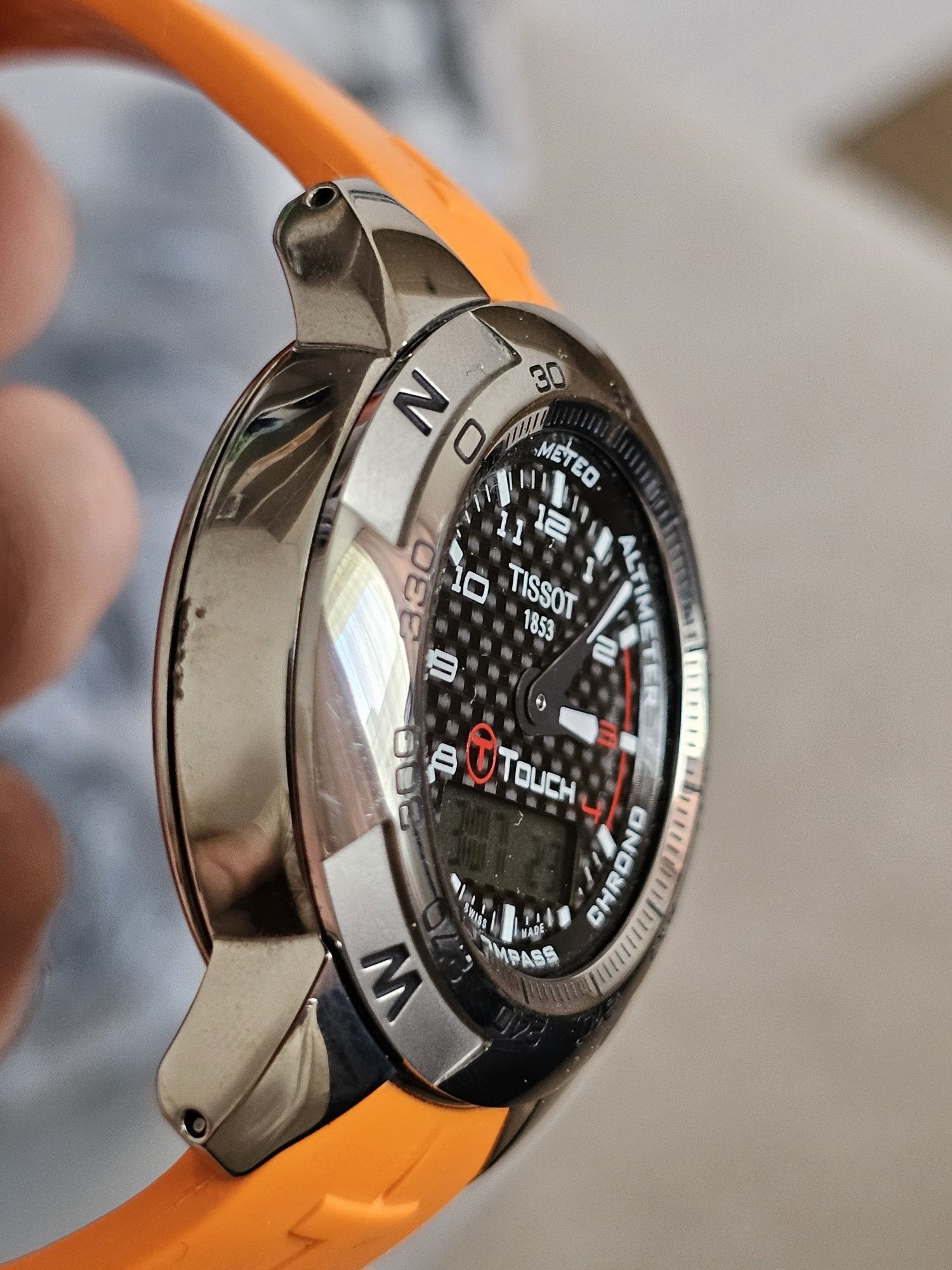 Tissot T-Touch Titanium — титан, сапфир, сенсорные, Швейцария