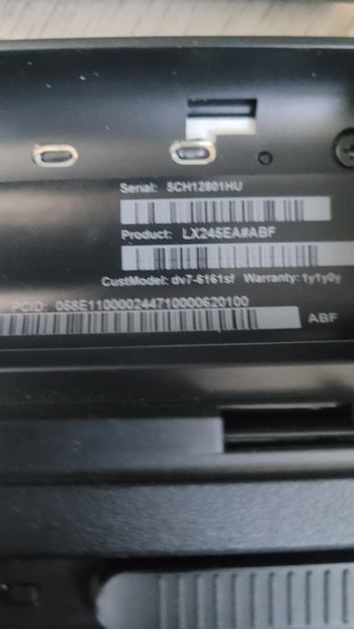 Componente HP DV7 6161SF