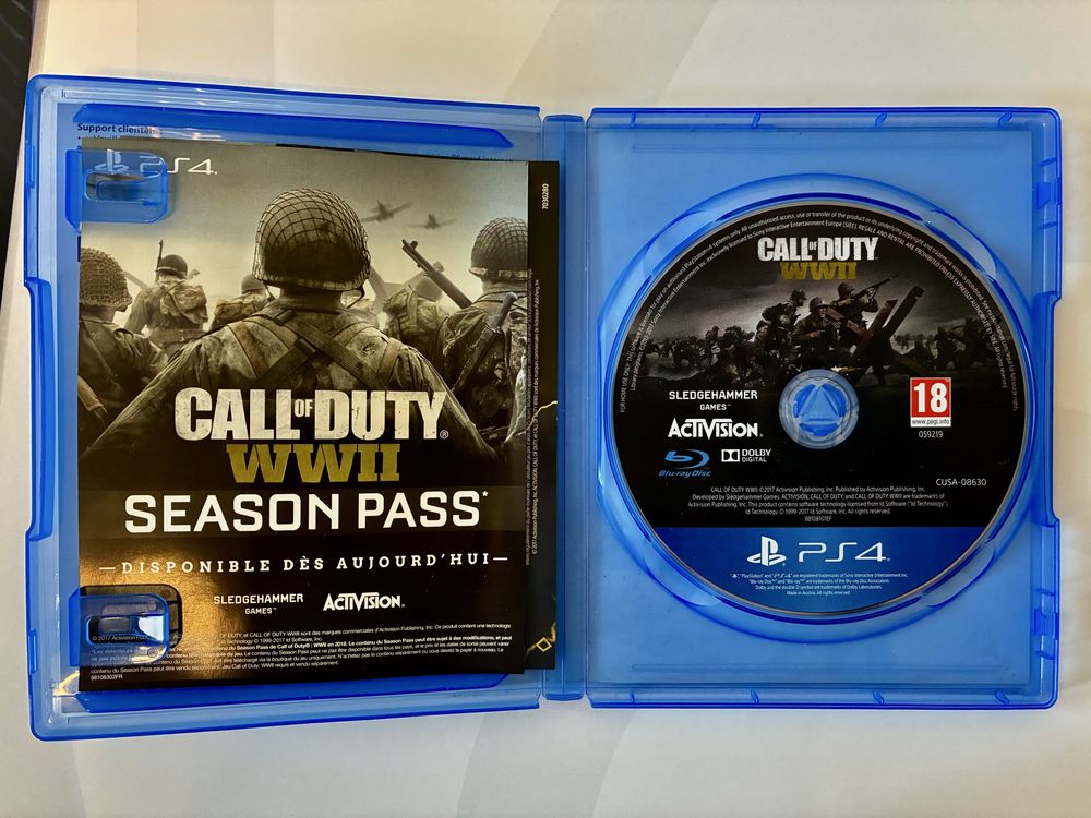 КАТО НОВА Call of Duty WWII ( WW2 ) PS4 / PS 4 / PS5 / PS 5