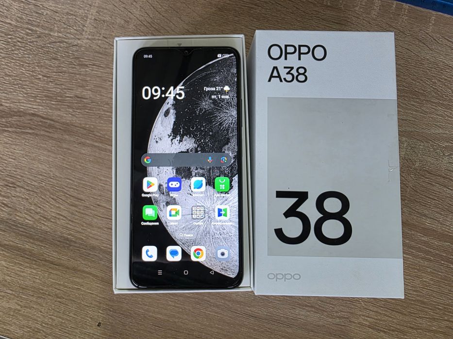 Смартфон OPPO A38 4 ГБ/128 ГБ черный