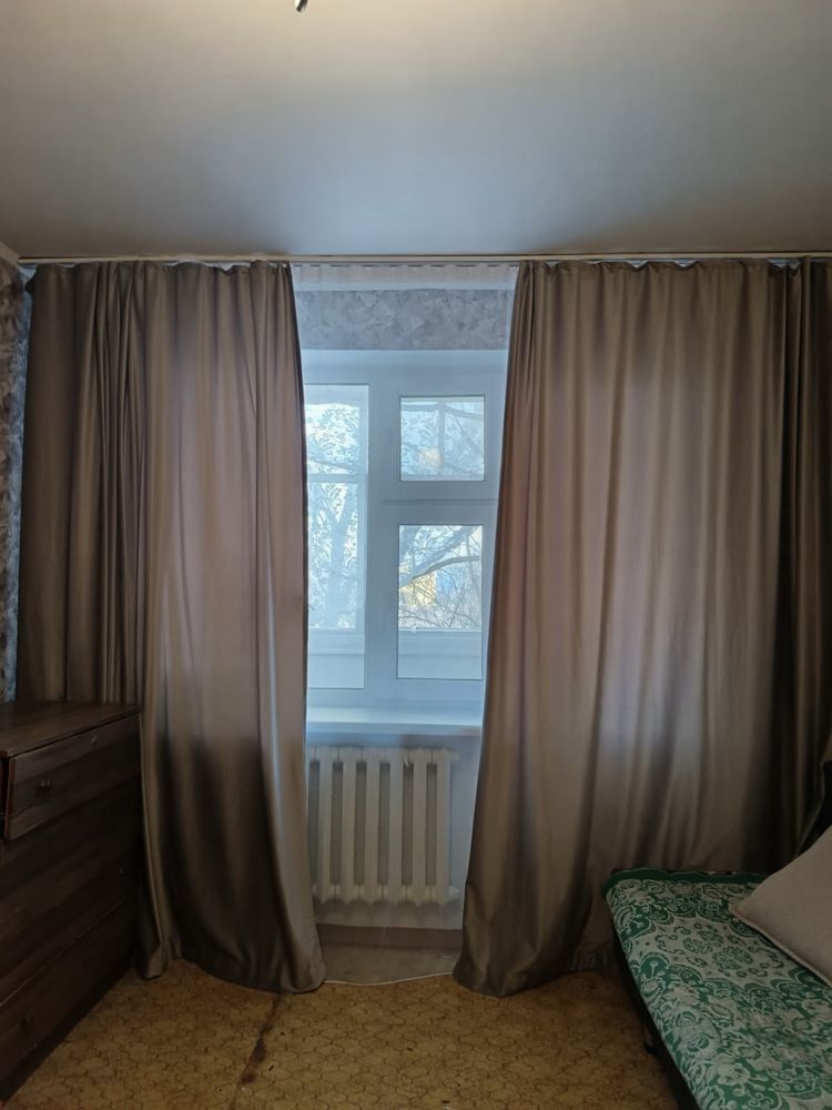 Шторы(бархат)+тюль