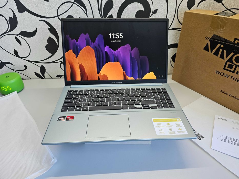 ПРОДАМ Asus VivoBook 15 Ноутбук Ryzen™3-7320U/8GBD5/256SSD/15.6"FullHD
