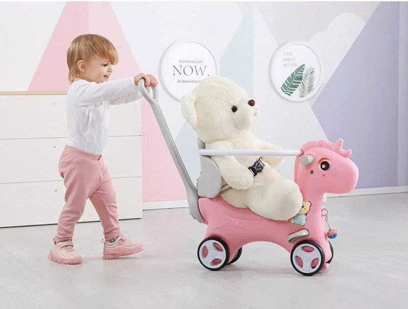 Детская игрушечная , лошадка Многофункциональное кресло-качалка