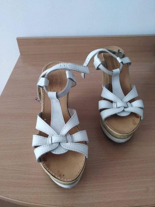 Дамски сандали на ток Made in Greece