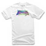 Промоция Оригинална мото тениска ALPINESTARS RACING ROCKER WHITE