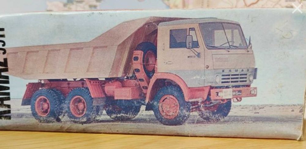 Метален модел Камаз 1:43 СССР
