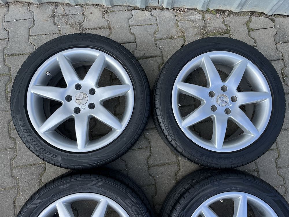 Jante aliaj 5x112mm, anvelope vara 235/45 R17, VW, Audi, Seat, Skoda