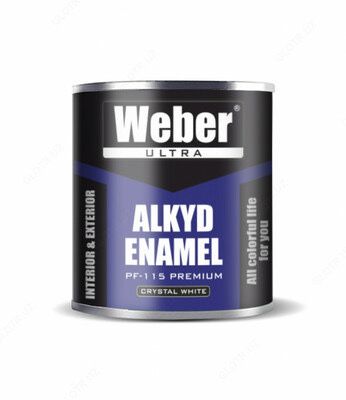Алкидная краска"WEBER" 2,7 KГ.