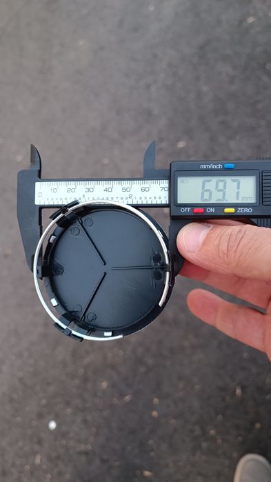 Capace roti sigla Mercedes Benz - 75mm diametru