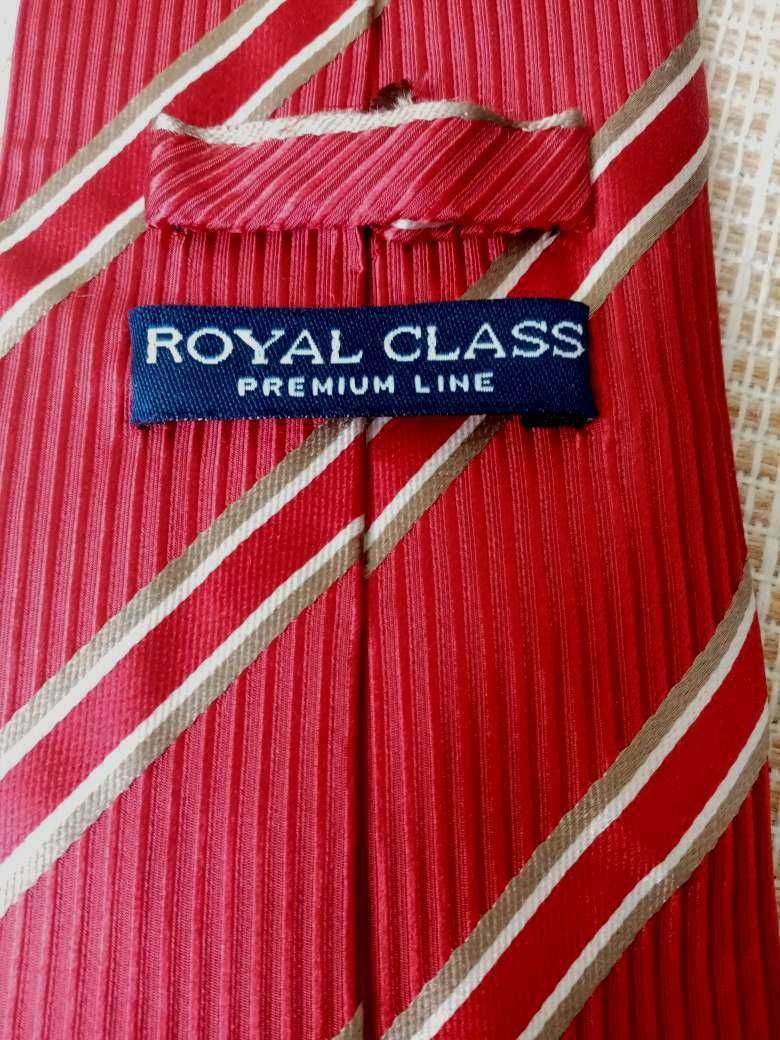 червена копринена вратовръзка Royal Class