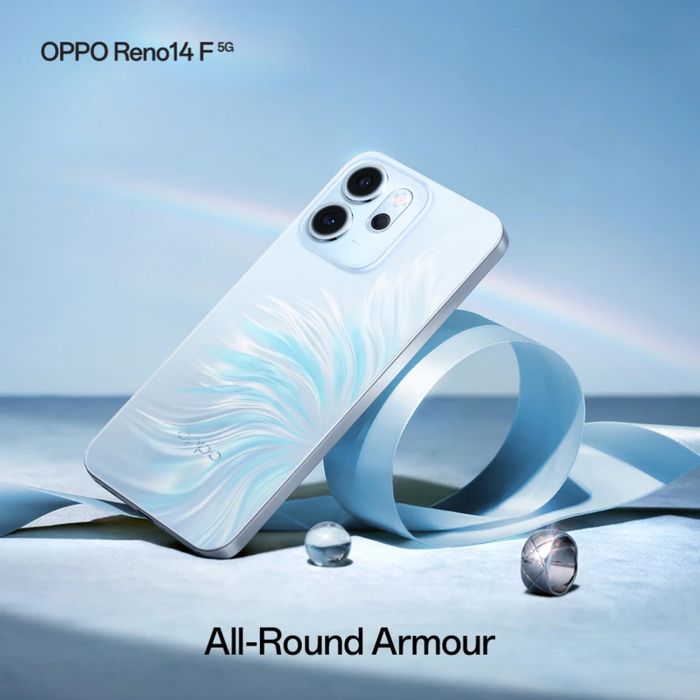 oppo reno 14F 5G 8/256гб перламутровый голубой