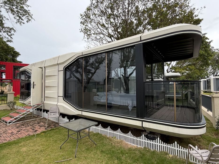 Нова Капсулна къща, мобилна къща 38кв.м.