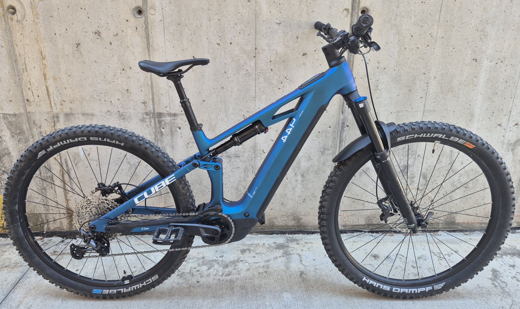 Електрически карбонов велосипед E Bike CUBE ONE44 SLX, BOSCH, 800 Wh