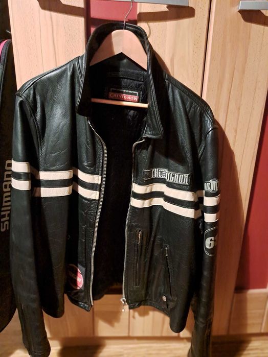 Кожено яке Shevignon